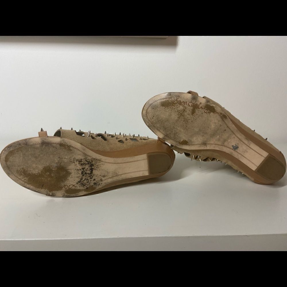 Sam Edelman Spiked Sandal Booties - Picture 8 of 9
